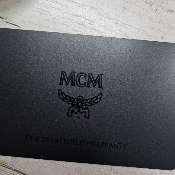 MCM Cognac Visetos Boston Satchel Bag Authentic | Medium Size | Dust Bag - Picture 10 of 10